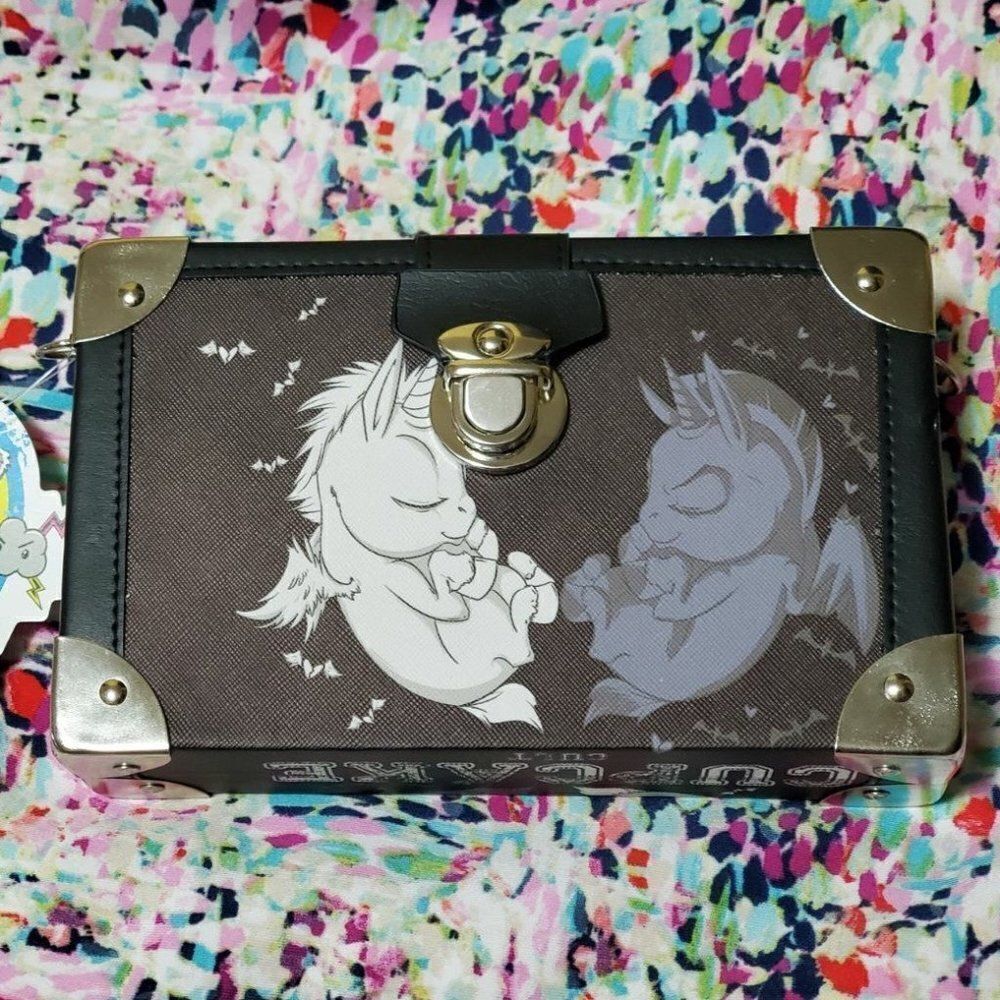 Cupcake Cult Angel Devil Unicorn Crossbody Purse